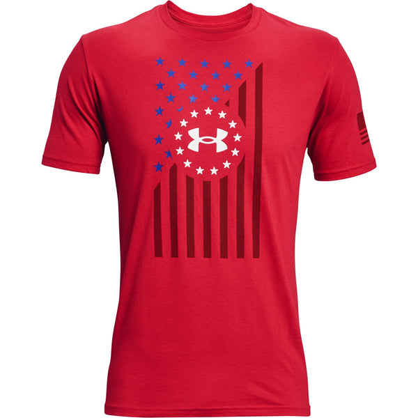 [1365053-600] Mens Under Armour Freedom Chest Flag T-Shirt