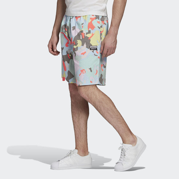 [FM2244] Mens Adidas R.Y.V. Allover Print Shorts