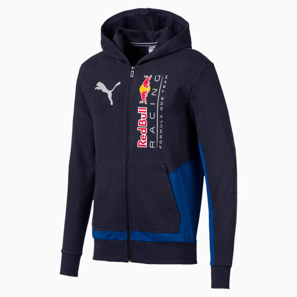 [595174-01] Mens Puma RBR Red Bull Racing Logo Hooded Sweat Jacket