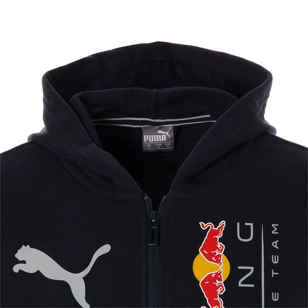 [595174-01] Mens Puma RBR Red Bull Racing Logo Hooded Sweat Jacket