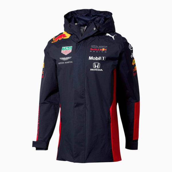 [762886-01] Mens Puma AMRBR Red Bull Racing Team Rain Jacket