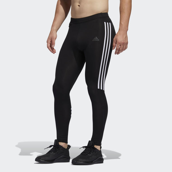 [ED9295] Mens Adidas Run It 3-Stripes Tights