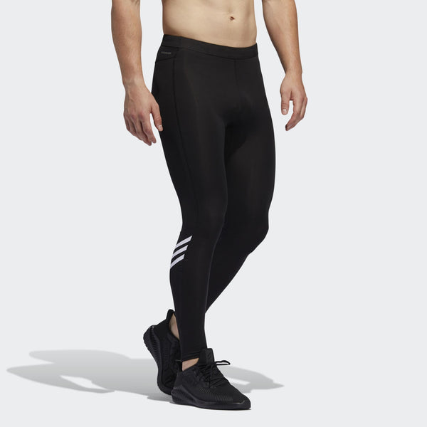 [ED9295] Mens Adidas Run It 3-Stripes Tights