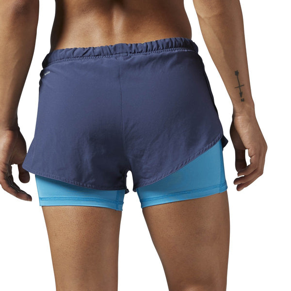 [S94267] Womens Reebok One Series Running 2-in-1 Short