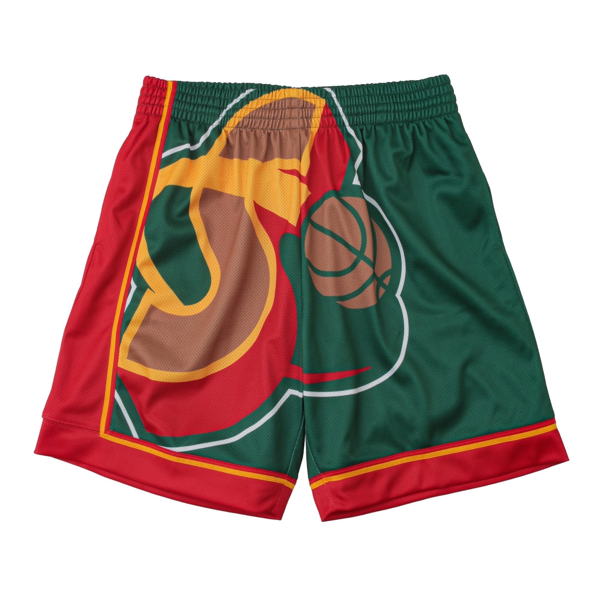 Mens Mitchell & Ness NBA Big Face Short 1995 Seattle Supersonics