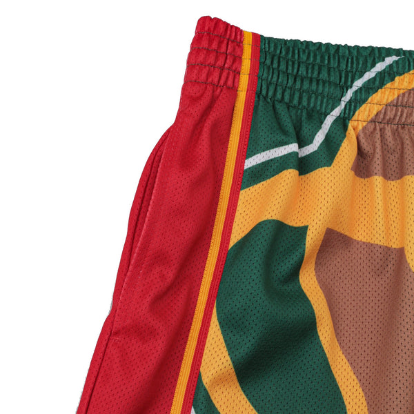 Mens Mitchell & Ness NBA Big Face Short 1995 Seattle Supersonics