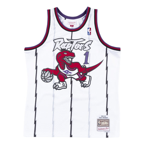 Mens Mitchell & Ness NBA Swingman Jersey Raptors 98-99 Tracy Mcgrady