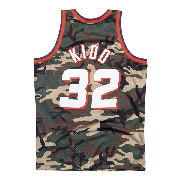 [SMJYCAMO-PSUNG182981JKI96] Mens Mitchell & Ness NBA Woodland Camo Swingman Jersey Suns 96 Jason Kidd