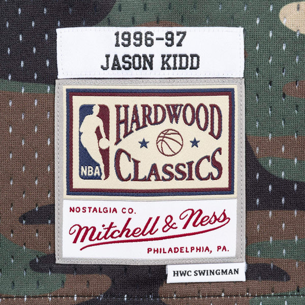 [SMJYCAMO-PSUNG182981JKI96] Mens Mitchell & Ness NBA Woodland Camo Swingman Jersey Suns 96 Jason Kidd