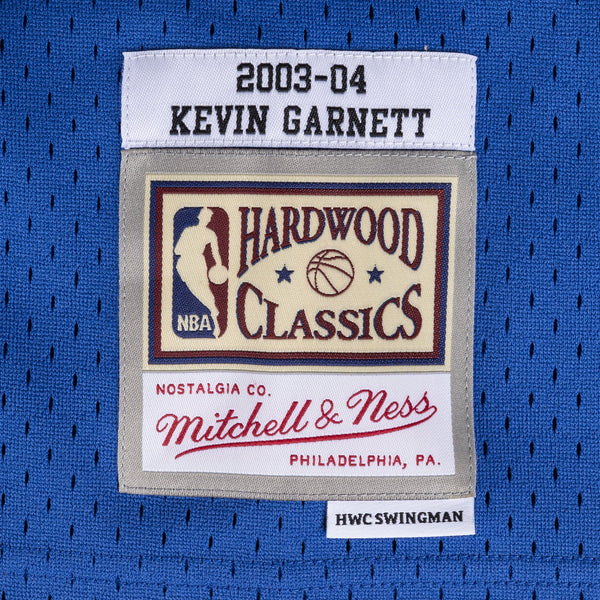 Mens Mitchell & Ness NBA Swingman Jersey Timberwolves 03 Kevin Garnett