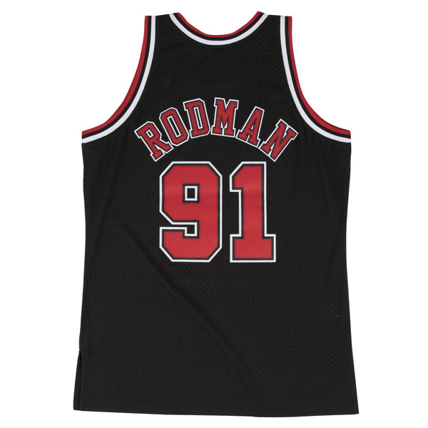 Mens Mitchell & Ness NBA Swingman Alternate Jersey Bulls 1997 Dennis Rodman