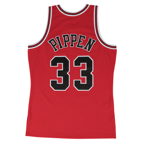 Mens Mitchell & Ness NBA Swingman Road Jersey Bulls 97 Scottie Pippen