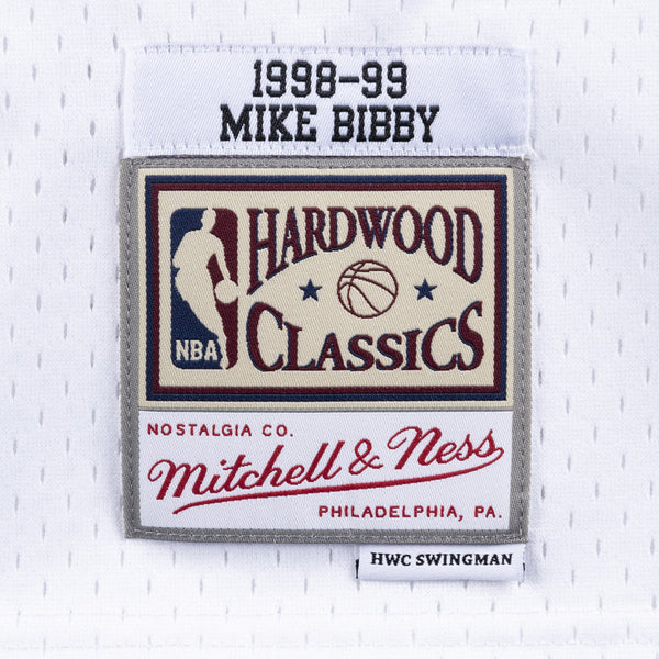 Mens Mitchell & Ness NBA Swingman Home Jersey 98 Grizzlies Mike Bibby