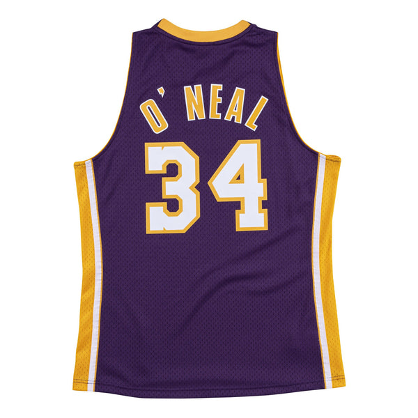 Mens Mitchell & Ness NBA Swingman Jersey Lakers 99-00 Shaquille O'Neal