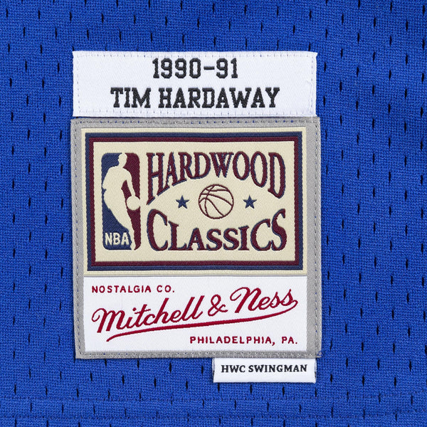 [SMJYNG18405-GSWROYA90THA] Mens Mitchell & Ness NBA CNY Swingman Jersey Warriors 90 Tim Hardaway