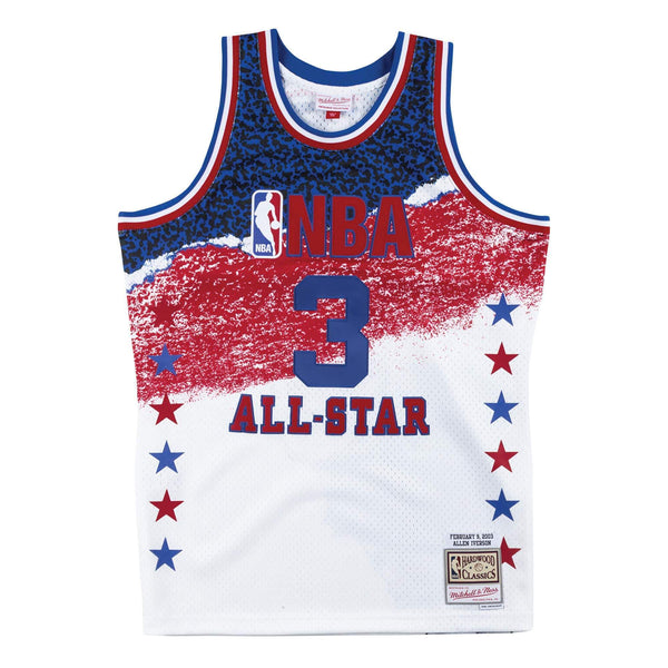 [SMJYNG18424-ASEWHIT03AIV] Mens Mitchell & Ness NBA Sublimated Swingman Jersey Allstar East 03 Iverson