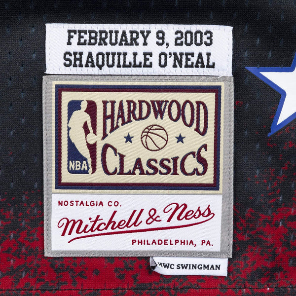[SMJYNG18426-ASWBLCK03SON] Mens Mitchell & Ness NBA Sublimated Swingman Jersey Allstar West 03 Oneal