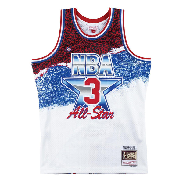 [SMJYNG18428-ASEWHIT91PEW] Mens Mitchell & Ness NBA Sublimated Swingman Jersey Allstar East 91 Ewing