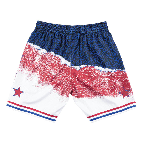 [SMSHNG18425-ASEWHIT03] Mens Mitchell & Ness NBA Sublimated Swingman Shorts All Star East 03