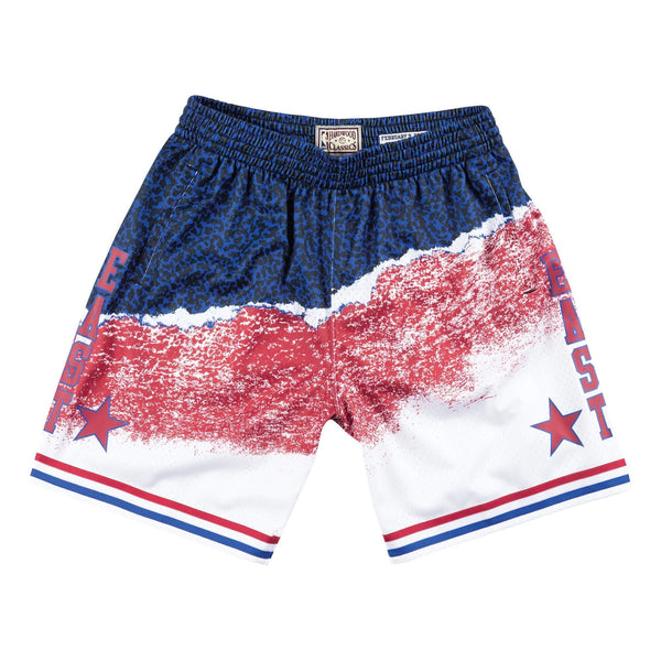 [SMSHNG18425-ASEWHIT03] Mens Mitchell & Ness NBA Sublimated Swingman Shorts All Star East 03