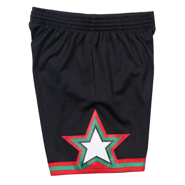 [SMSHNG18823-OMABLCK193] Mens Mitchell & Ness NBA Xmas Shorts Magic 1993