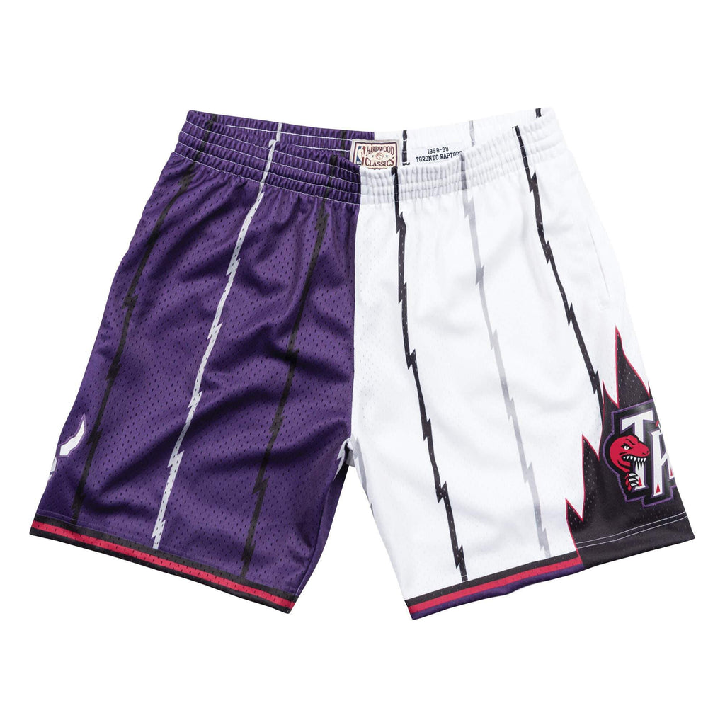 Mitchell & Ness Toronto Raptors 1998-99 Men's White Swingman Shorts