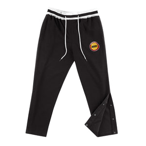 Mens Mitchell & Ness NBA Reversed Fleece Tearaway Pant Houston Rockets