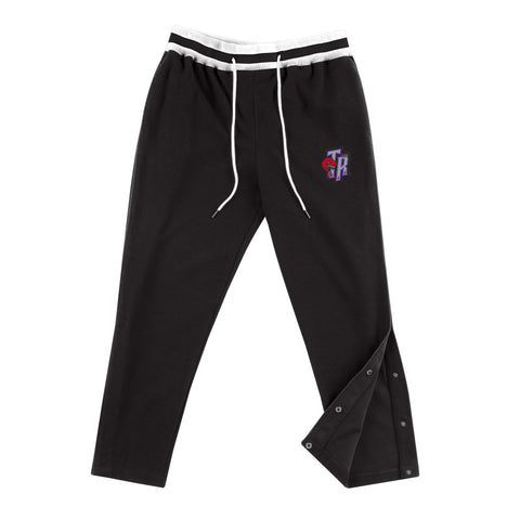 Mens Mitchell & Ness NBA Reversed Fleece Tearaway Pant Toronto Raptors