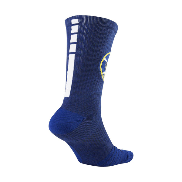 [SX7599-495] Mens Nike NBA Golden State Warriors Elite Crew Socks