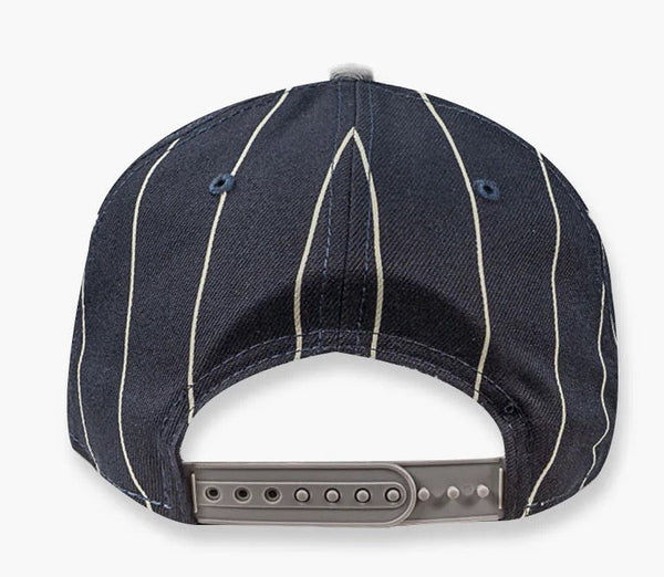 [60305526] Mens New Era MLB SEATTLE MARINERS 950 SNAPBACK 'PINSTRIPES'-NAVY/GRAY