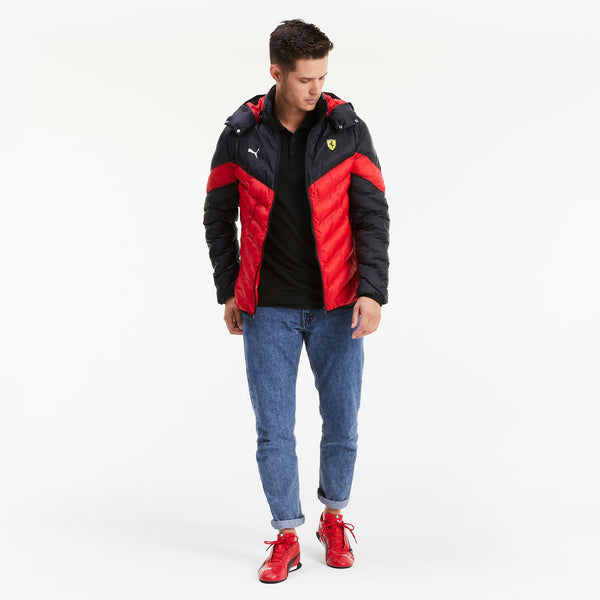 [597943-01] Mens Puma Ferrari Race MCS Ecolite Down Jacket