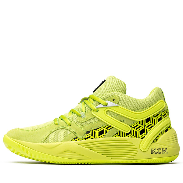 [377623-01] Mens PUMA TRC BLAZE COURT 'MCM ACID LIME'