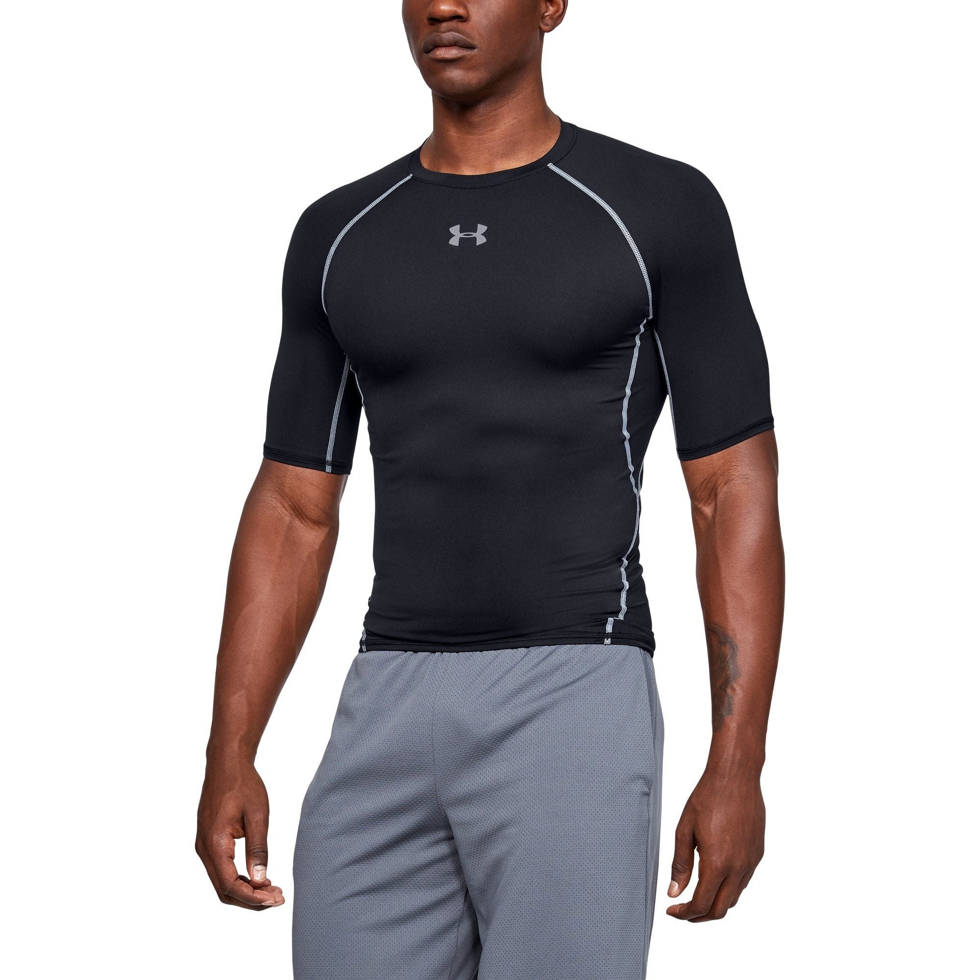 [1257468-001] Mens Under Armour HeatGear Armour Short Sleeve Compression Shirt