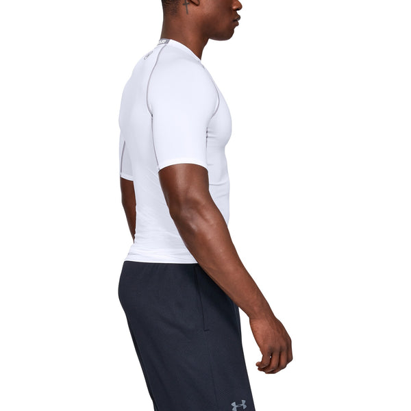 [1257468-100] Mens Under Armour HeatGear Armour Short Sleeve Compression Shirt