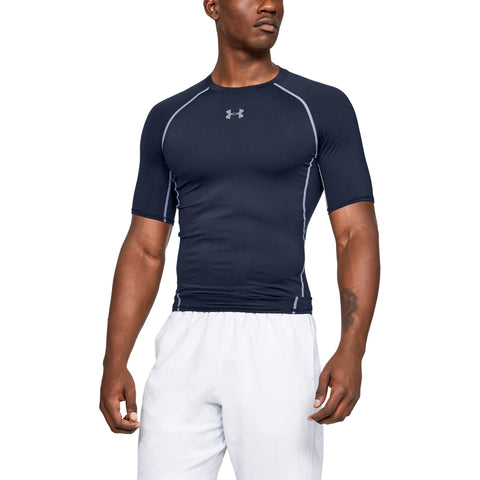 [1257468-410] Mens Under Armour HeatGear Armour Short Sleeve Compression Shirt