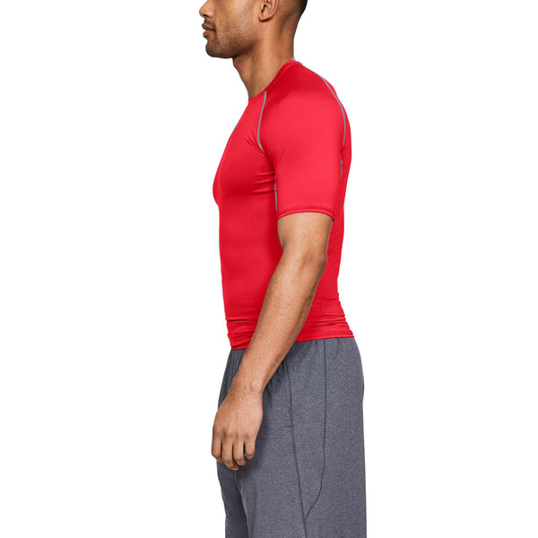 [1257468-600] Mens Under Armour HeatGear Armour Short Sleeve Compression Shirt