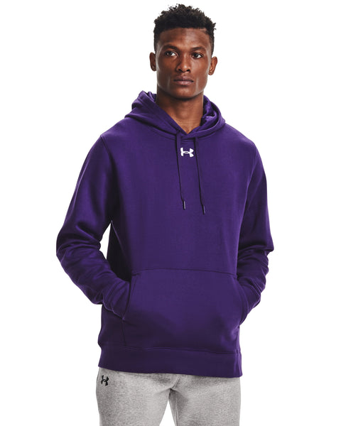 [1300123-500] MENS UNDER ARMOUR HUSTLE FLEECE HOODY