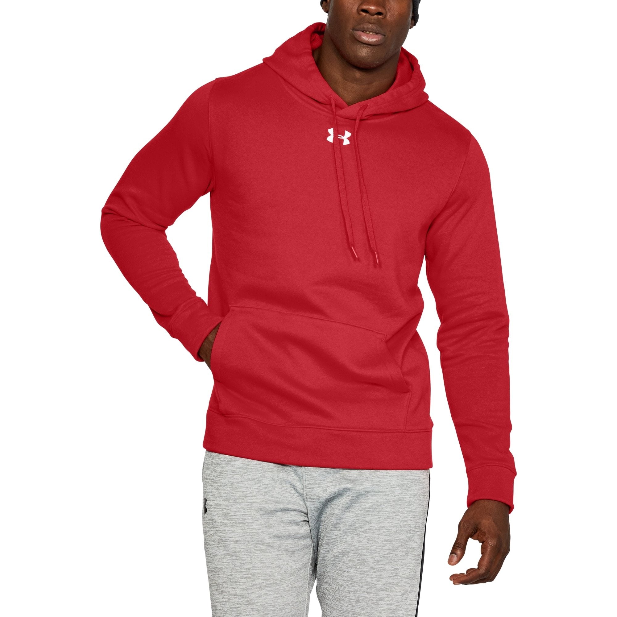 [1300123-600] Mens Under Armour Hustle Fleece Hoody