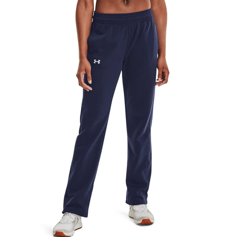 [1300267-410] Womens Under Armour Hustle Fleece Pant