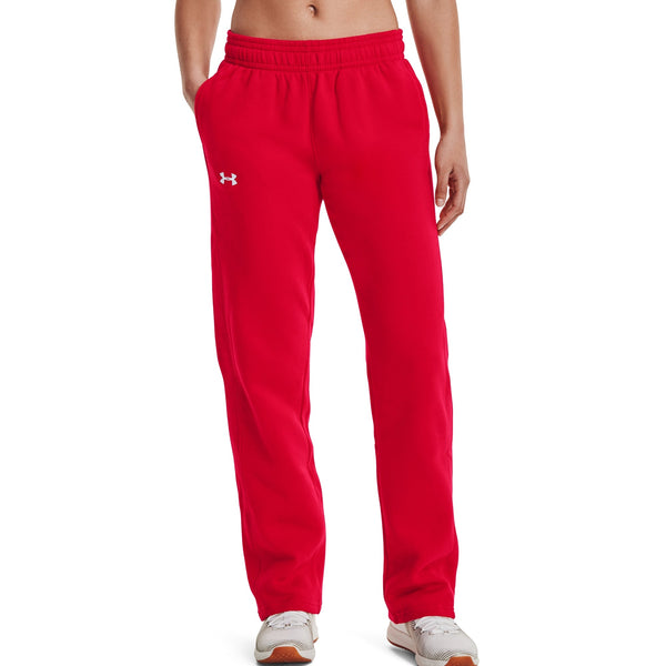 [1300267-600] Womens Under Armour Hustle Fleece Pant