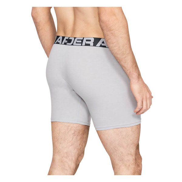 [1327426-011] Mens Under Armour Charged Cotton 6in 3 Pack