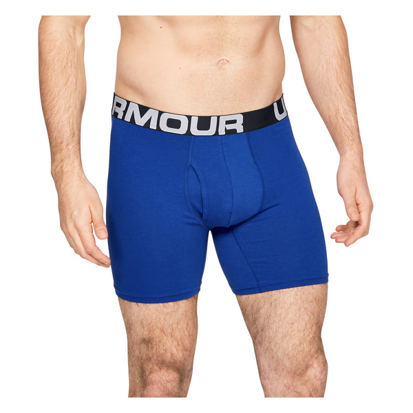 [1327426-400] Mens Under Armour Charged Cotton 6in 3 Pack