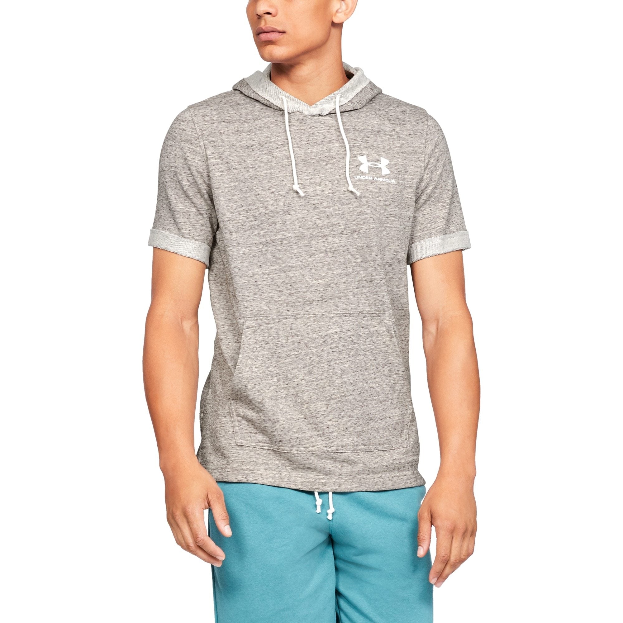 [1329290-112] Mens Under Armour Sportstyle Terry Short Sleeve Hoody