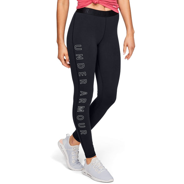[1329318-001] Womens Under Armour Favorite Legging Wordmark Graphic