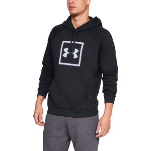 [1329745-001] Mens Under Armour Rival Fleece Box Logo Hoodie