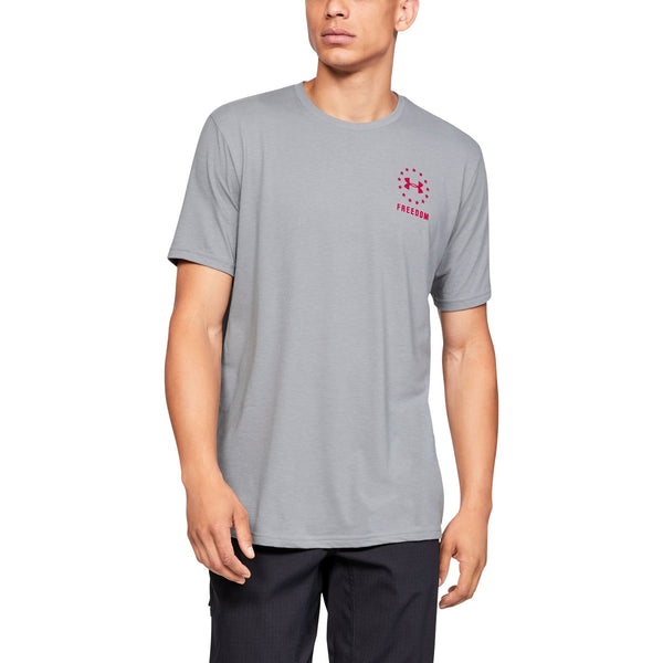 [1330059-035] Mens Under Armour Freedom Left Chest Live T