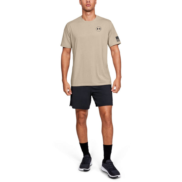 [1333350-290] Mens Under Armour Freedom Flag T-Shirt
