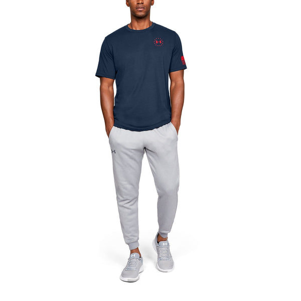 [1333350-409] Mens Under Armour Freedom Flag T-Shirt