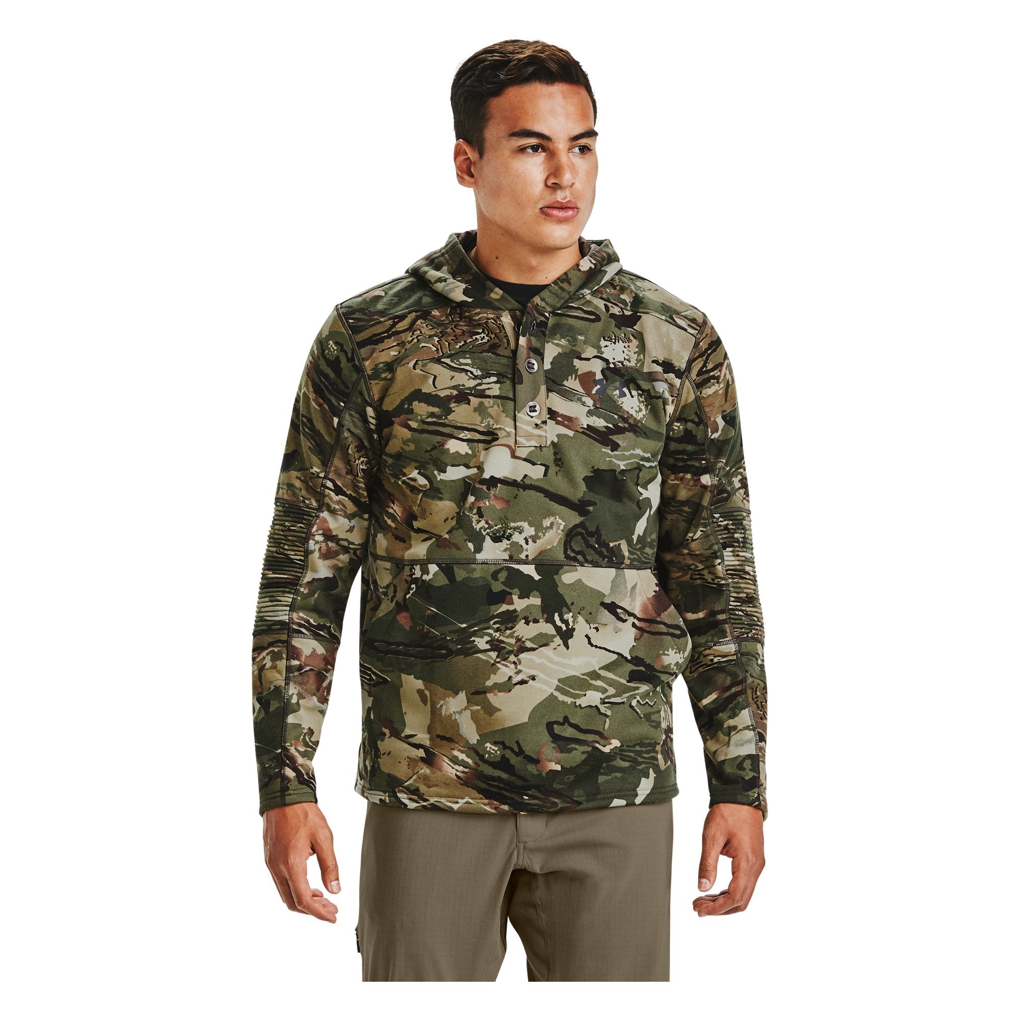 [1343219-988] Mens Under Armour Rut Fleece Hoodie