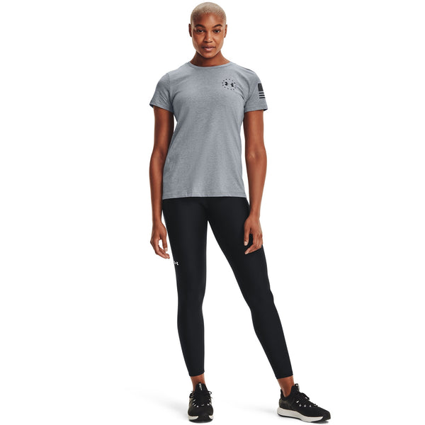 [1352160-035] Womens Under Armour Freedom Banner T-Shirt